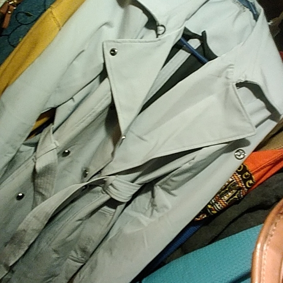 Belted Rain Jacket - Picture 1 of 3